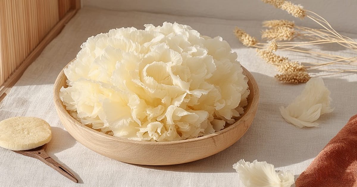 How to Rehydrate Dried Snow Fungus (So It's Silky, Not Rubbery)